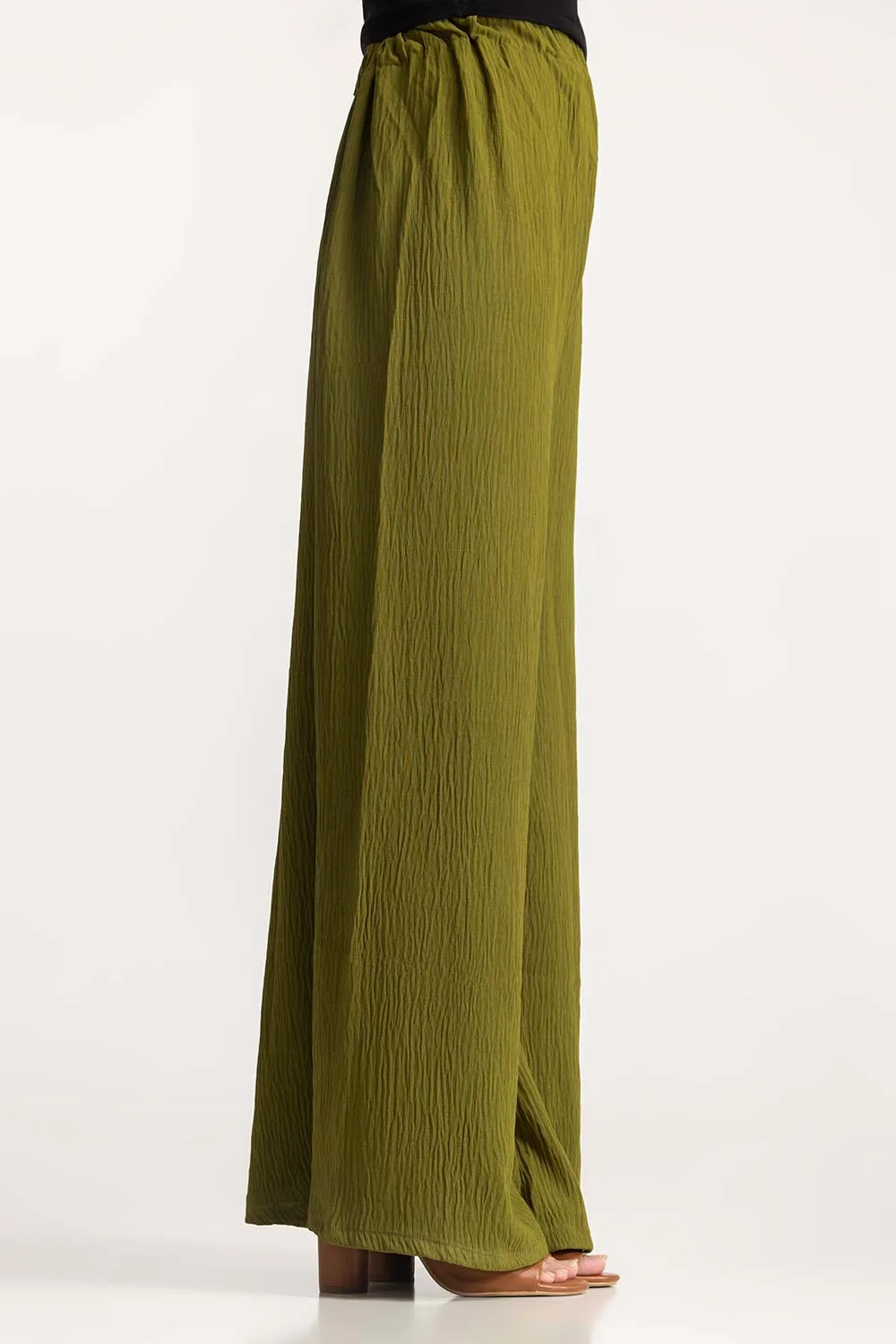 Basic Wide Leg Trouser - Image 4