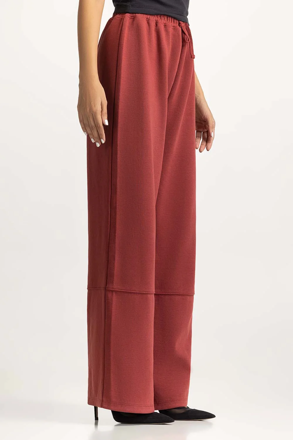 Basic Wide Leg Trouser - Image 2
