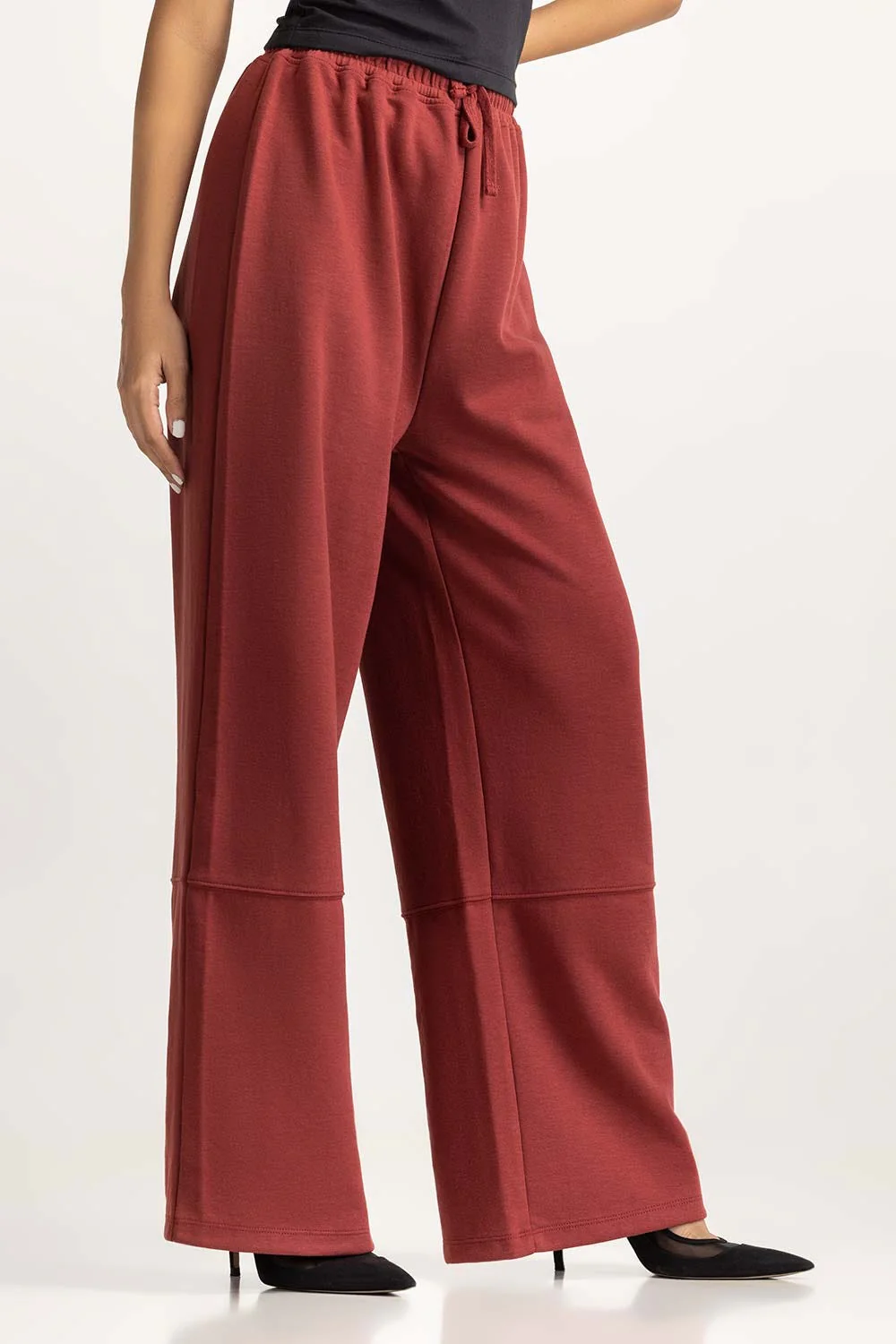 Basic Wide Leg Trouser - Image 4