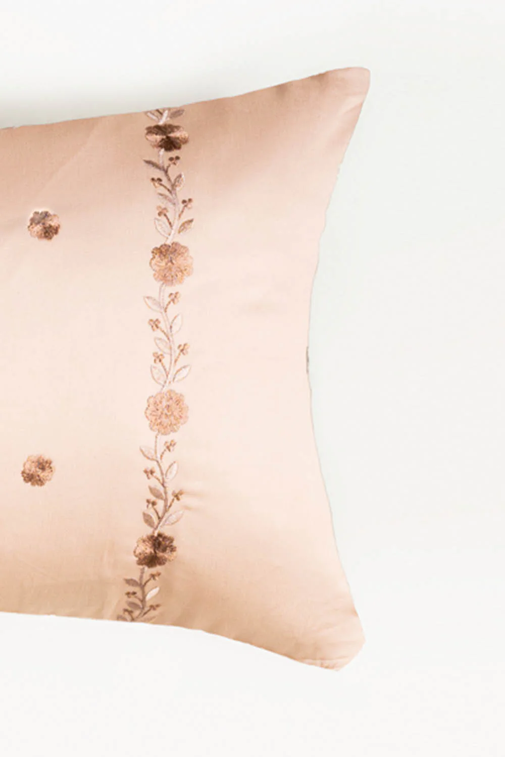 Beige T-400 Embroidered  Deck Cushion Cover - Image 2