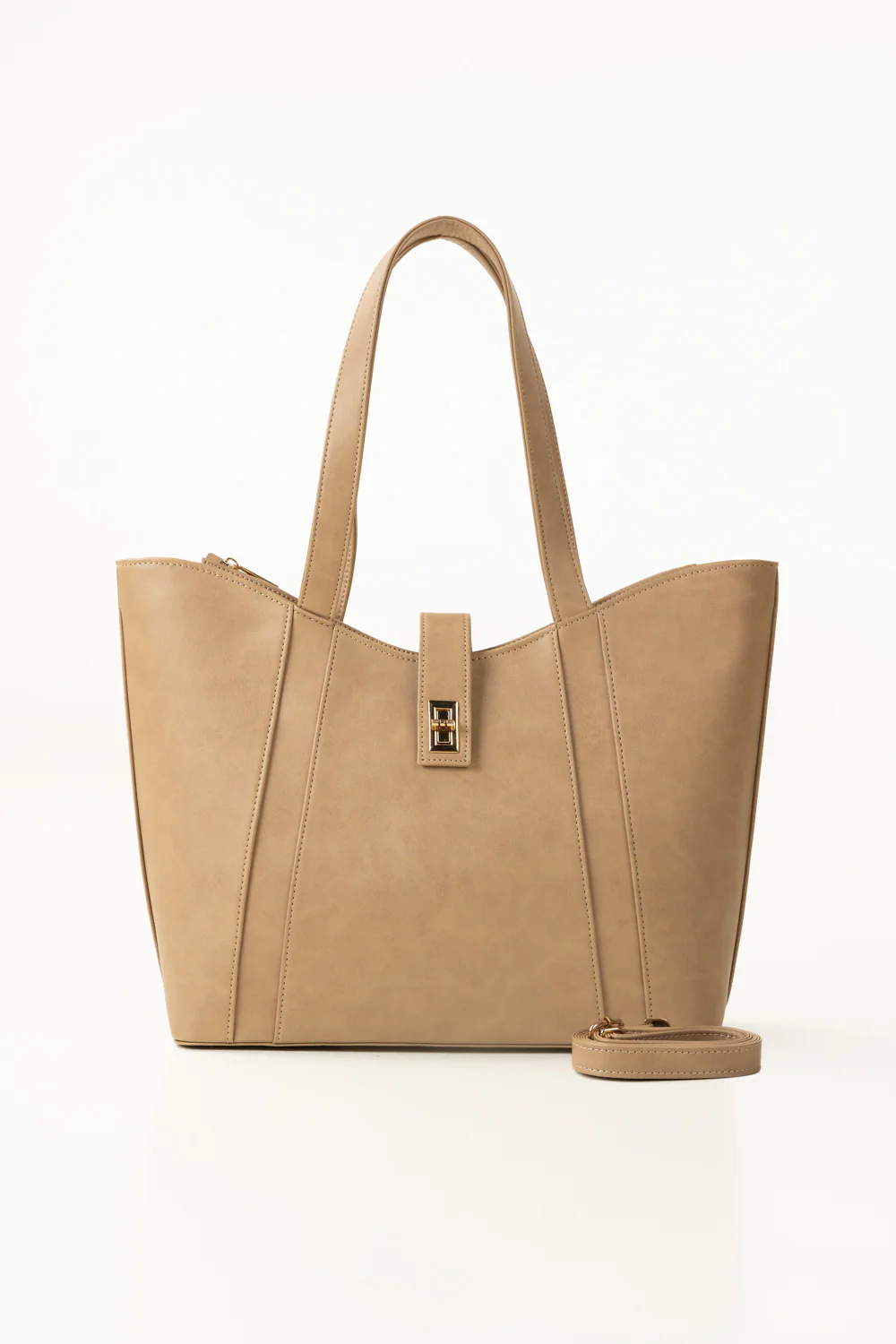 Beige Tote Bag