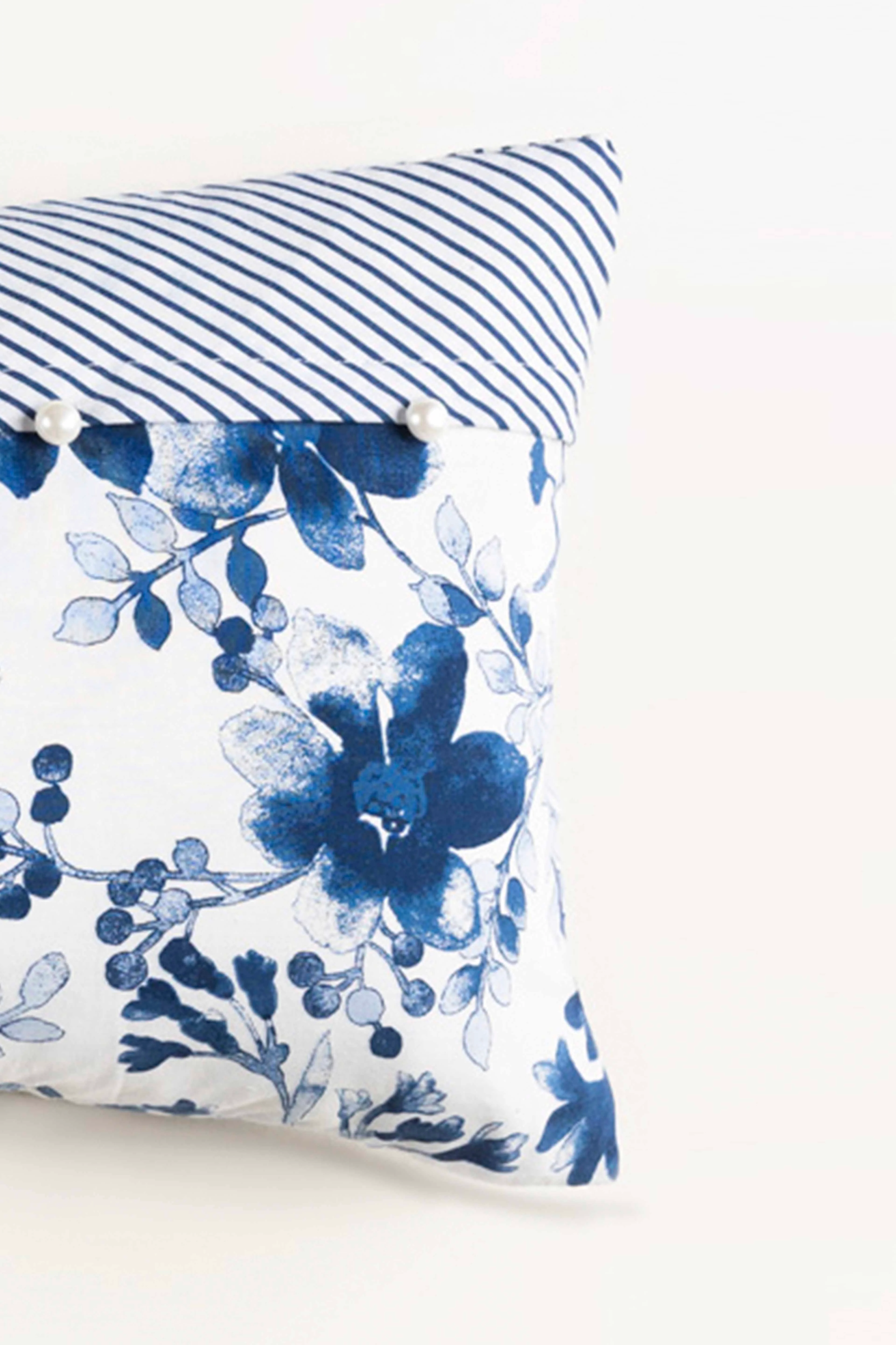 Bijou Blue Deck Cushion Cover - Image 2