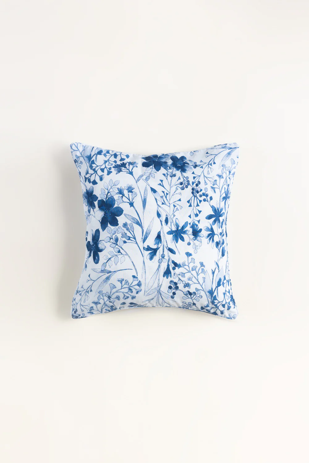 Bijou Blue Square Cushion Cover