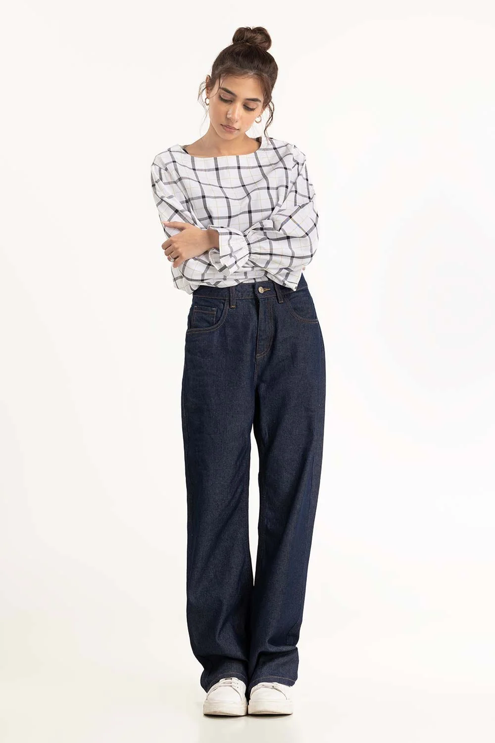 Black And White Casual Shirt - Image 2
