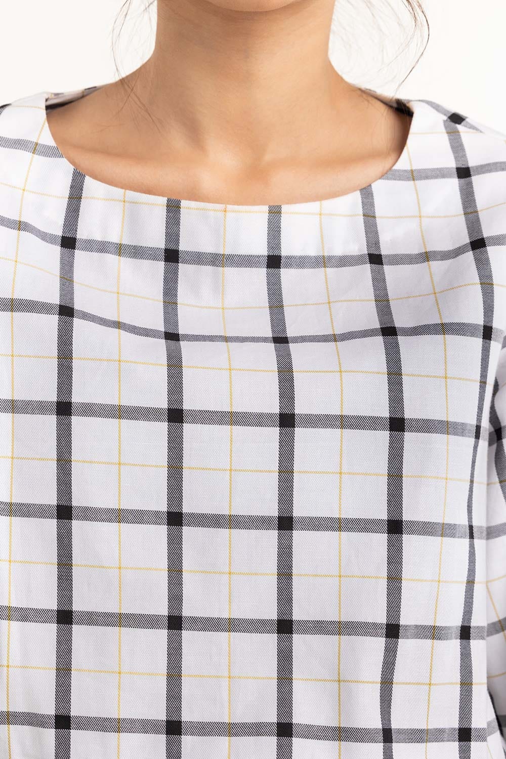 Black And White Casual Shirt - Image 3