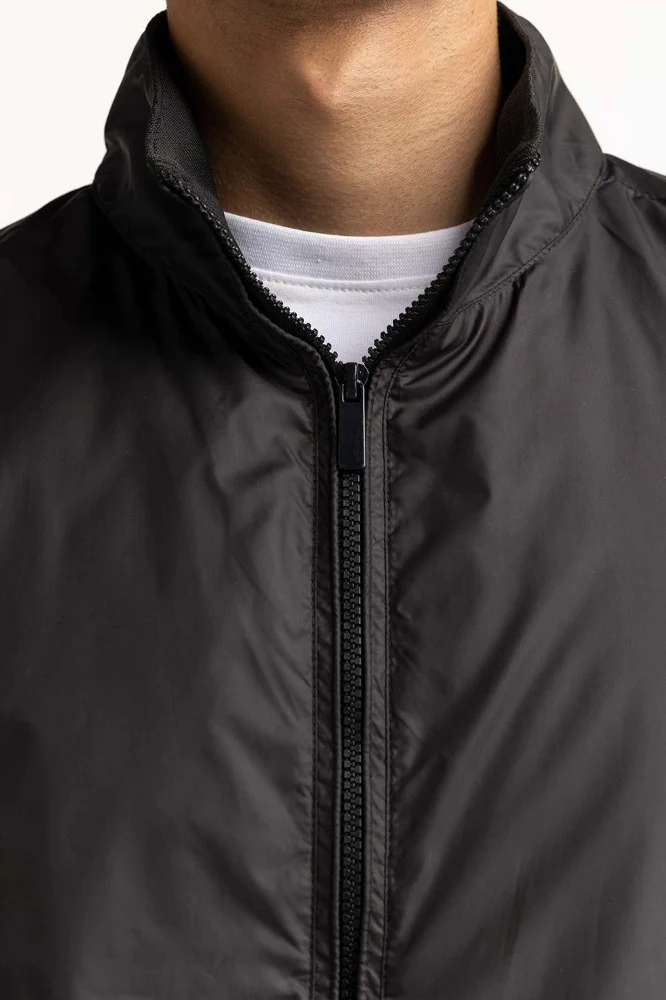 Black Basic Jacket - Image 5
