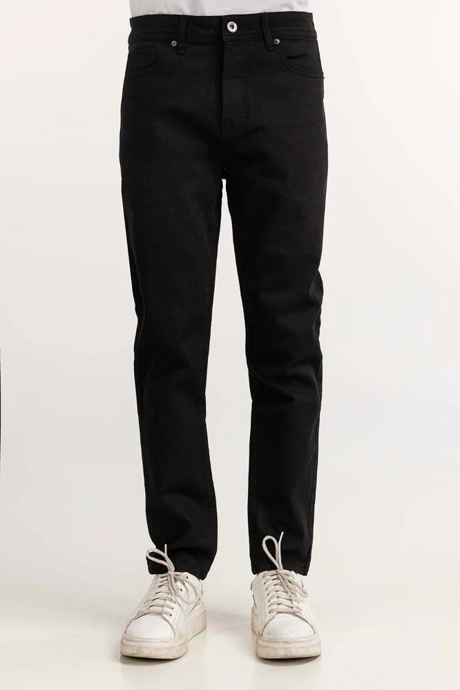 Black Basic Jeans - Image 2