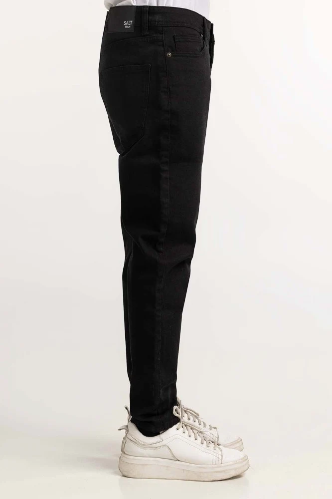 Black Basic Jeans - Image 4