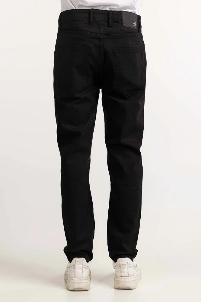 Black Basic Jeans - Image 5