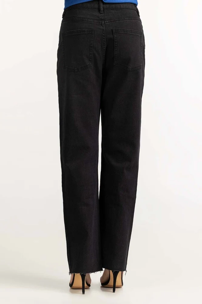 Black Basic Jeans - Image 4
