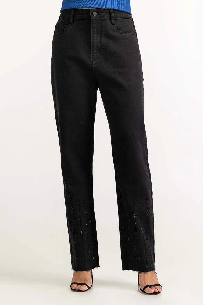 Black Basic Jeans - Image 6