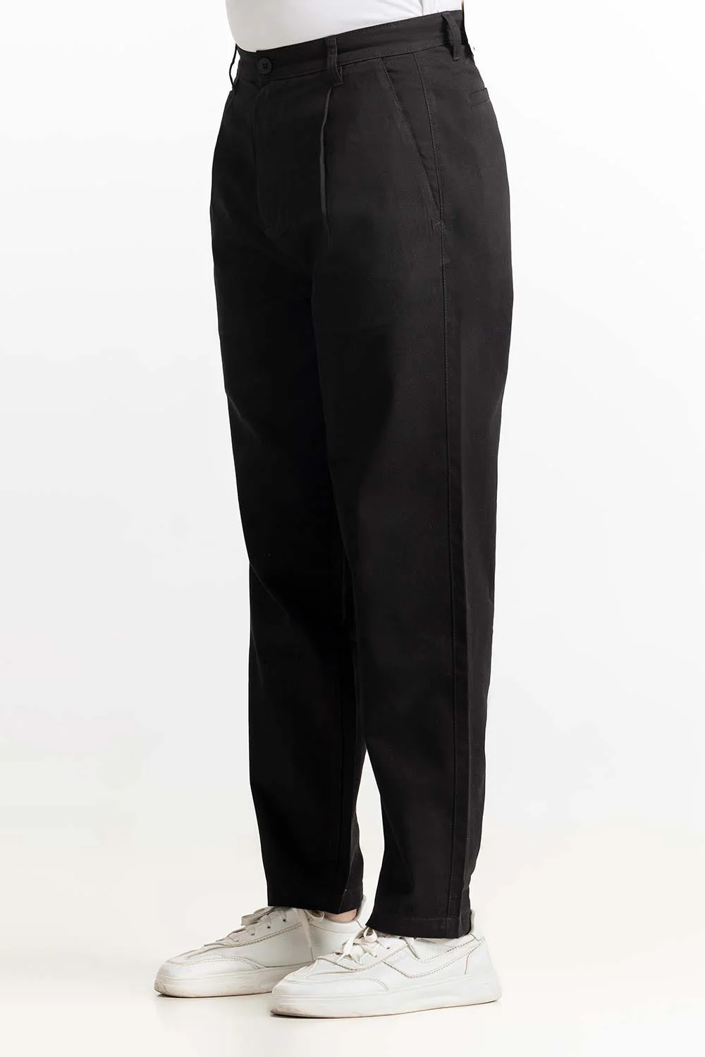 Black Basic Trouser MNTRCSS24011 - Image 3