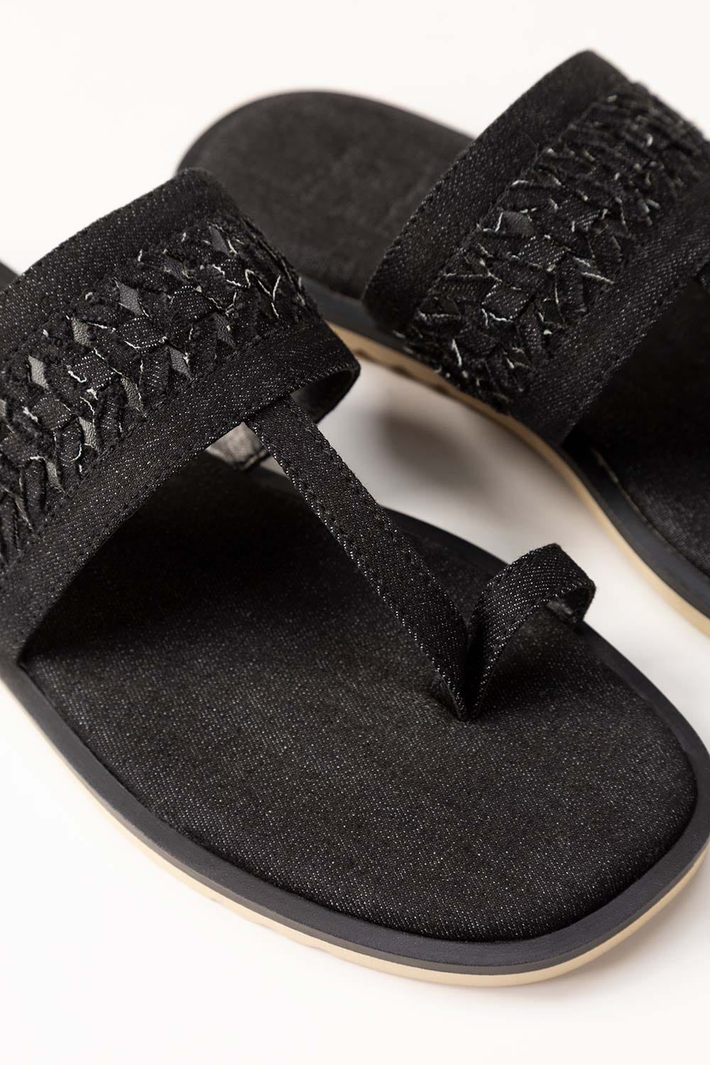 Black Comfy Slipper IWW-CFS24-006 - Image 4