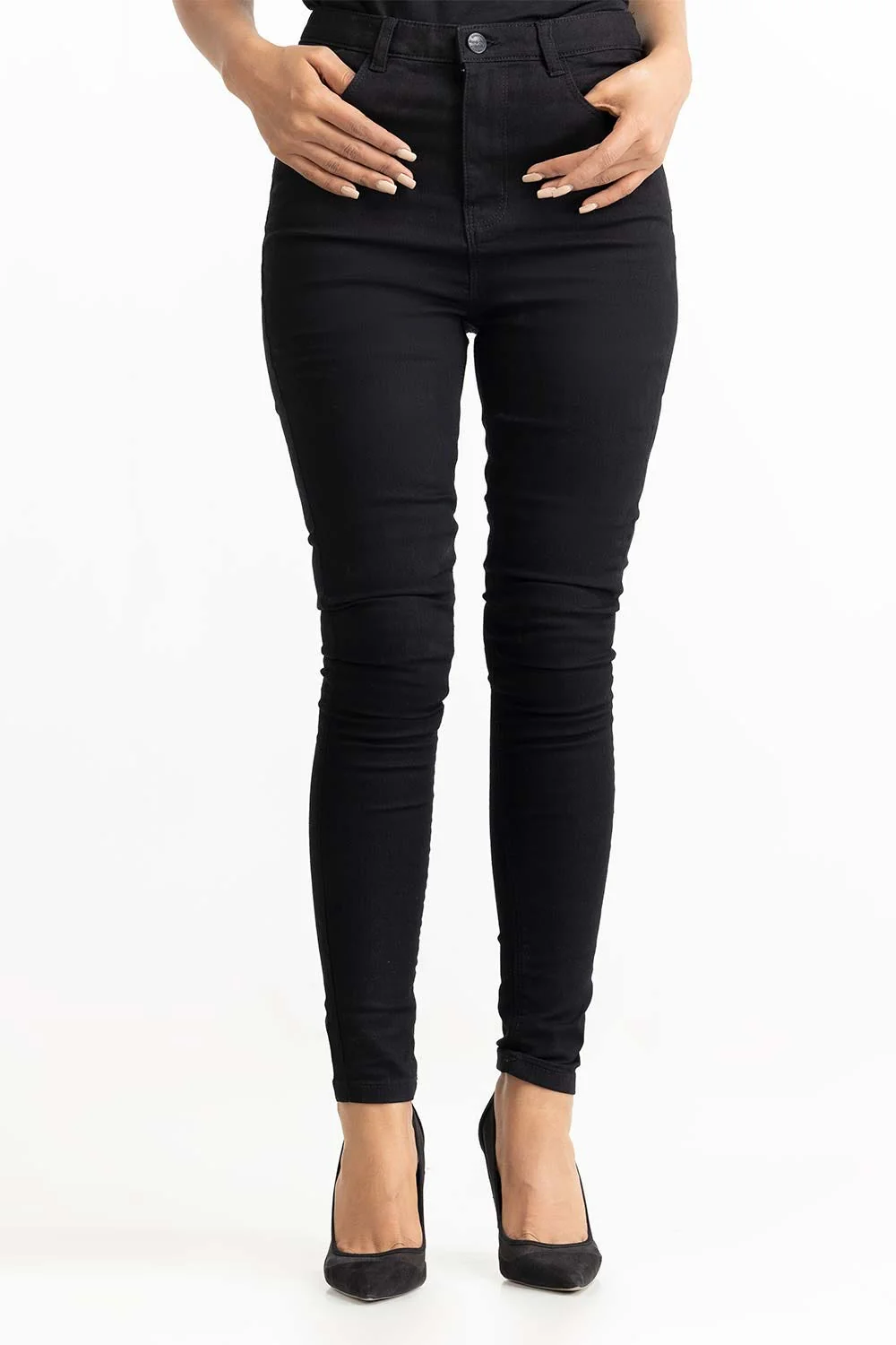 Black Denim Jeans - Image 2