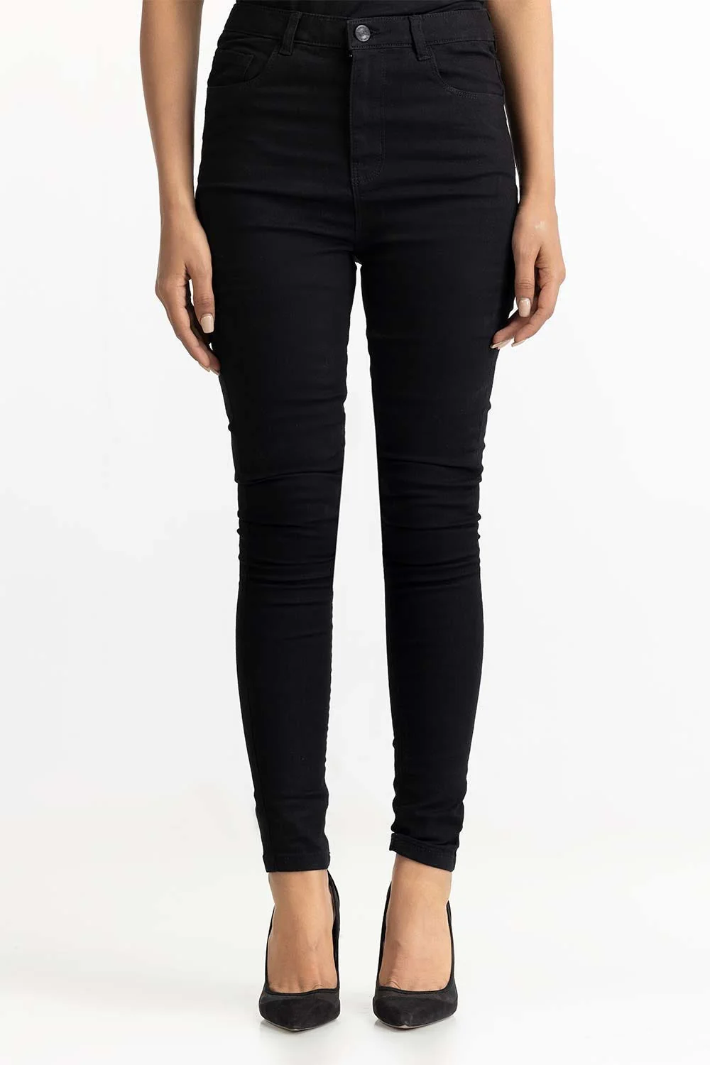 Black Denim Jeans - Image 3