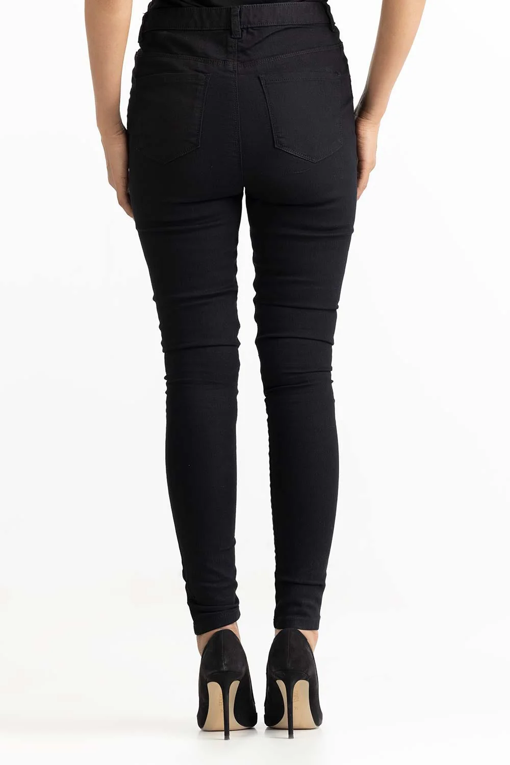 Black Denim Jeans - Image 5