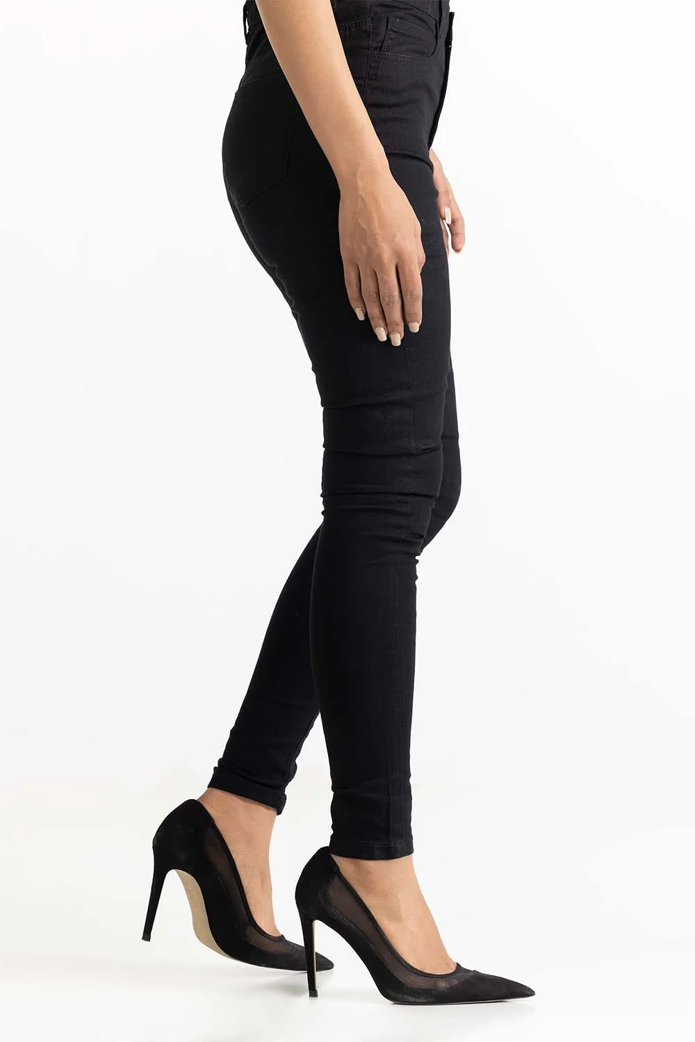 Black Denim Jeans - Image 6