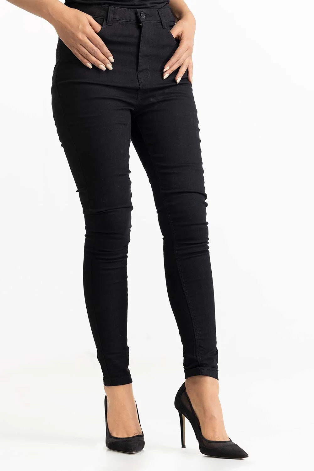 Black Denim Jeans - Image 7