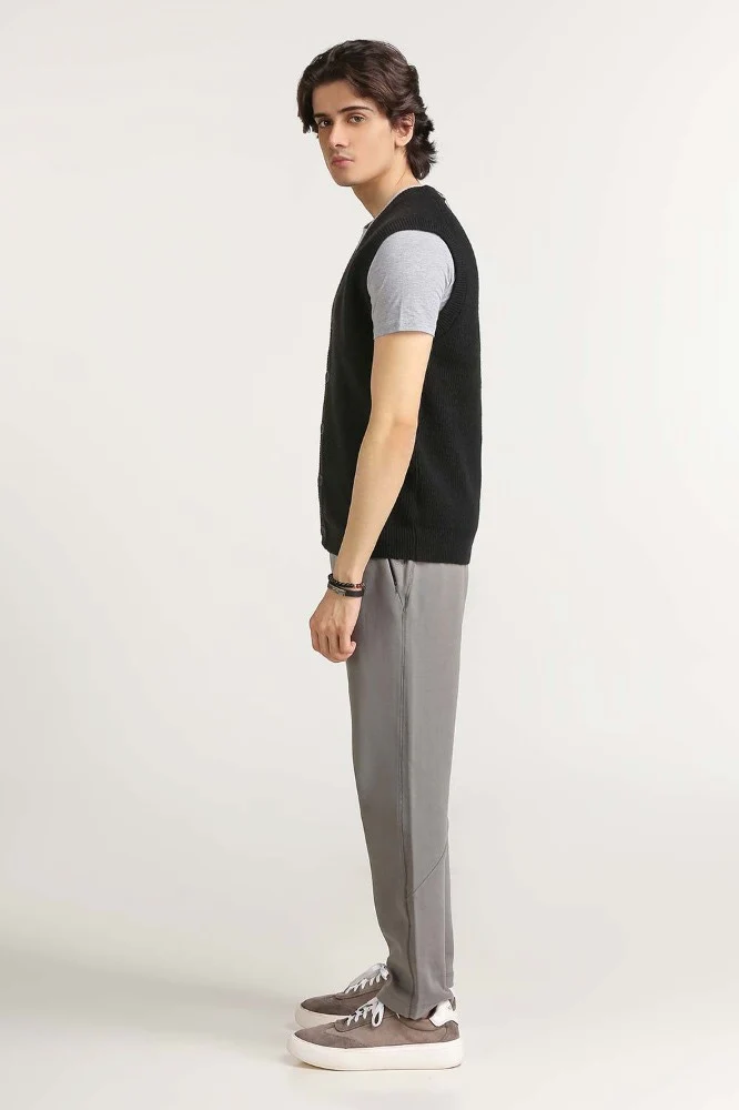 Black Fashion Cardigan - Image 4
