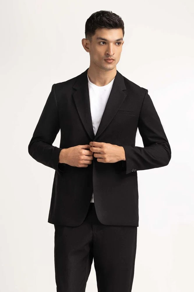 Black Formal Blazer BLAZER - Image 2