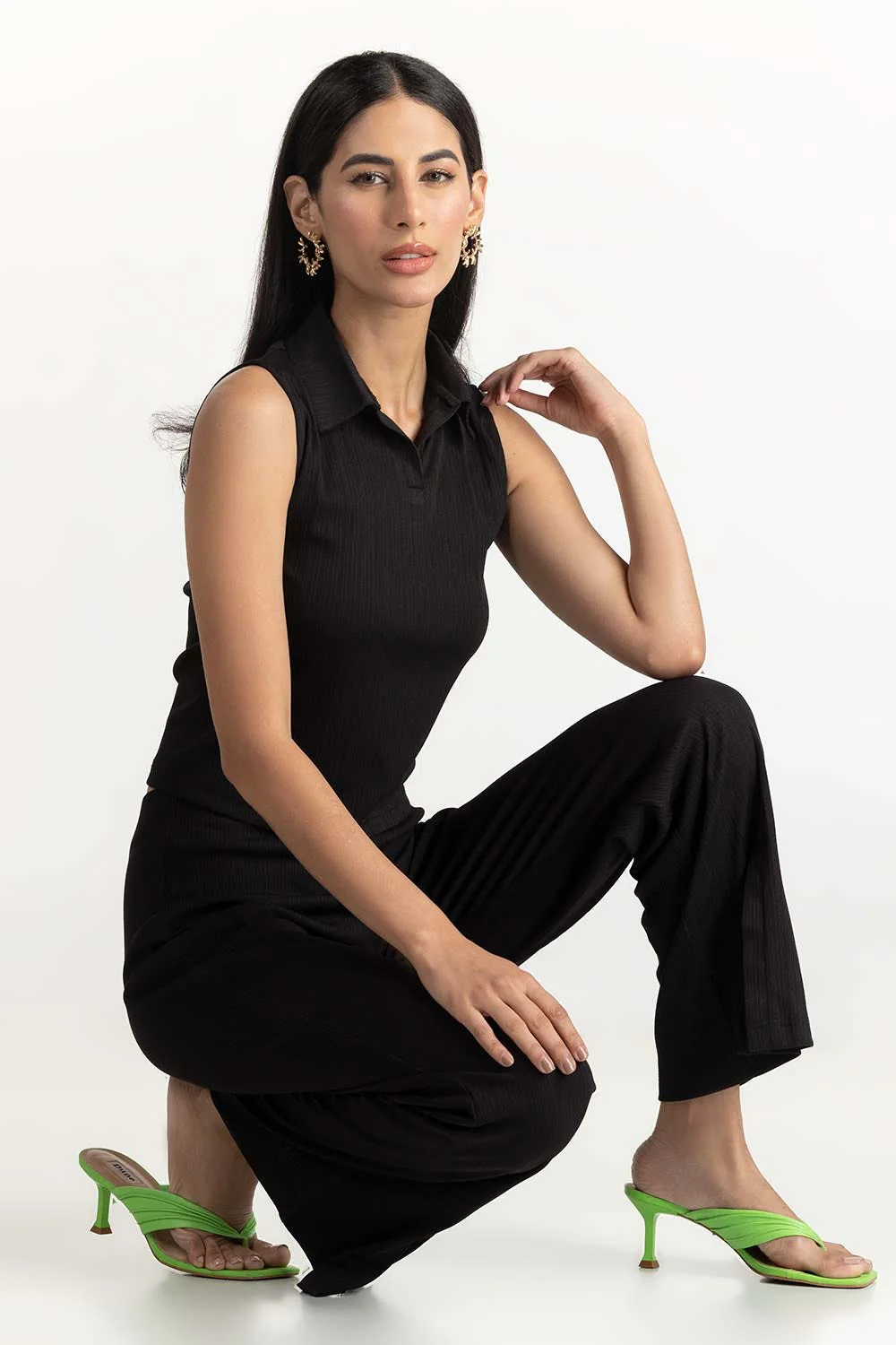 Black Knit Top - Image 5