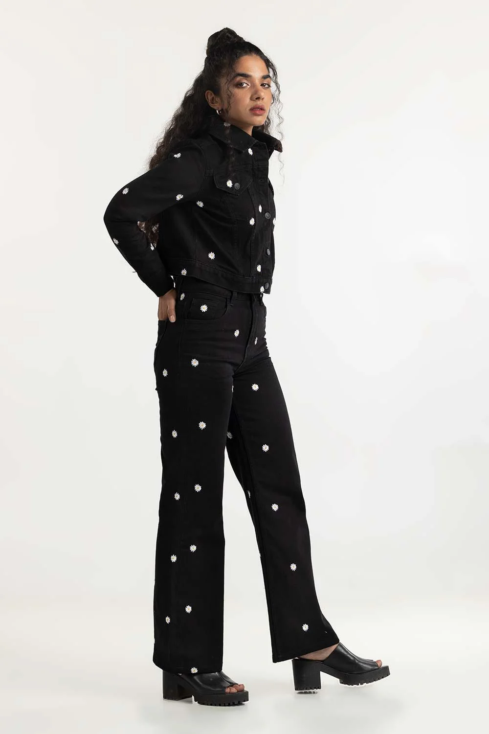 Black Non Denim Pant - Image 3