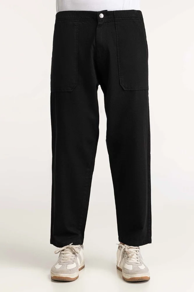 Black Non Denim Trouser