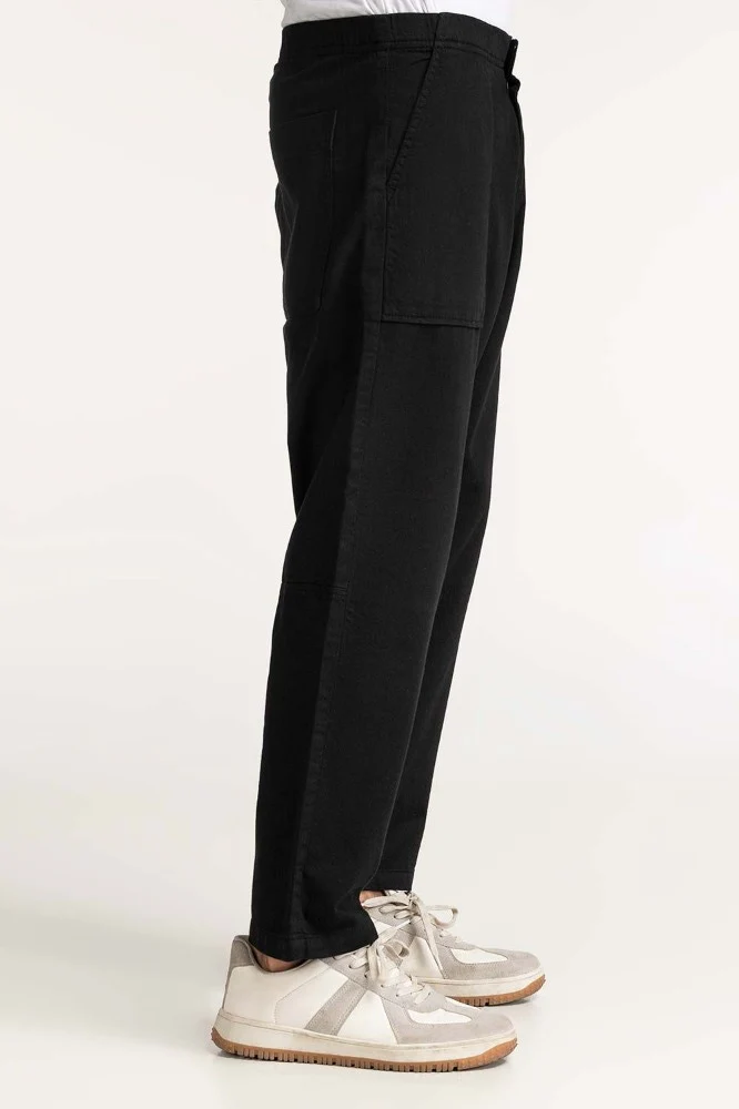 Black Non Denim Trouser - Image 3
