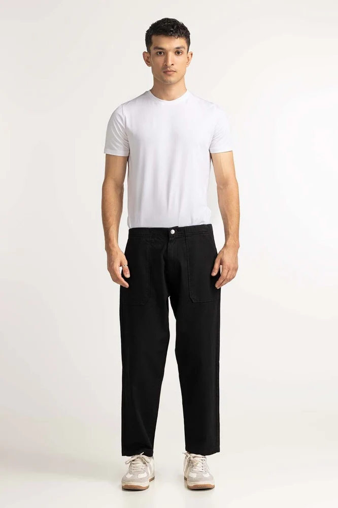 Black Non Denim Trouser - Image 5