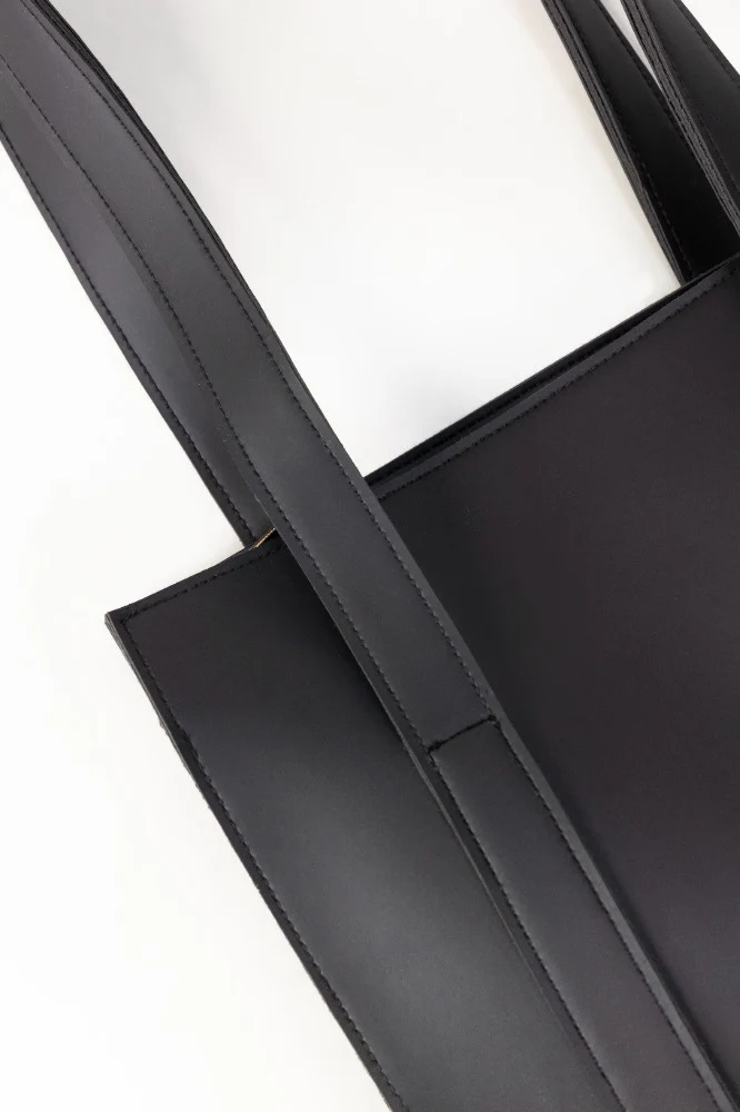 Black Shoulder Bag - Image 6