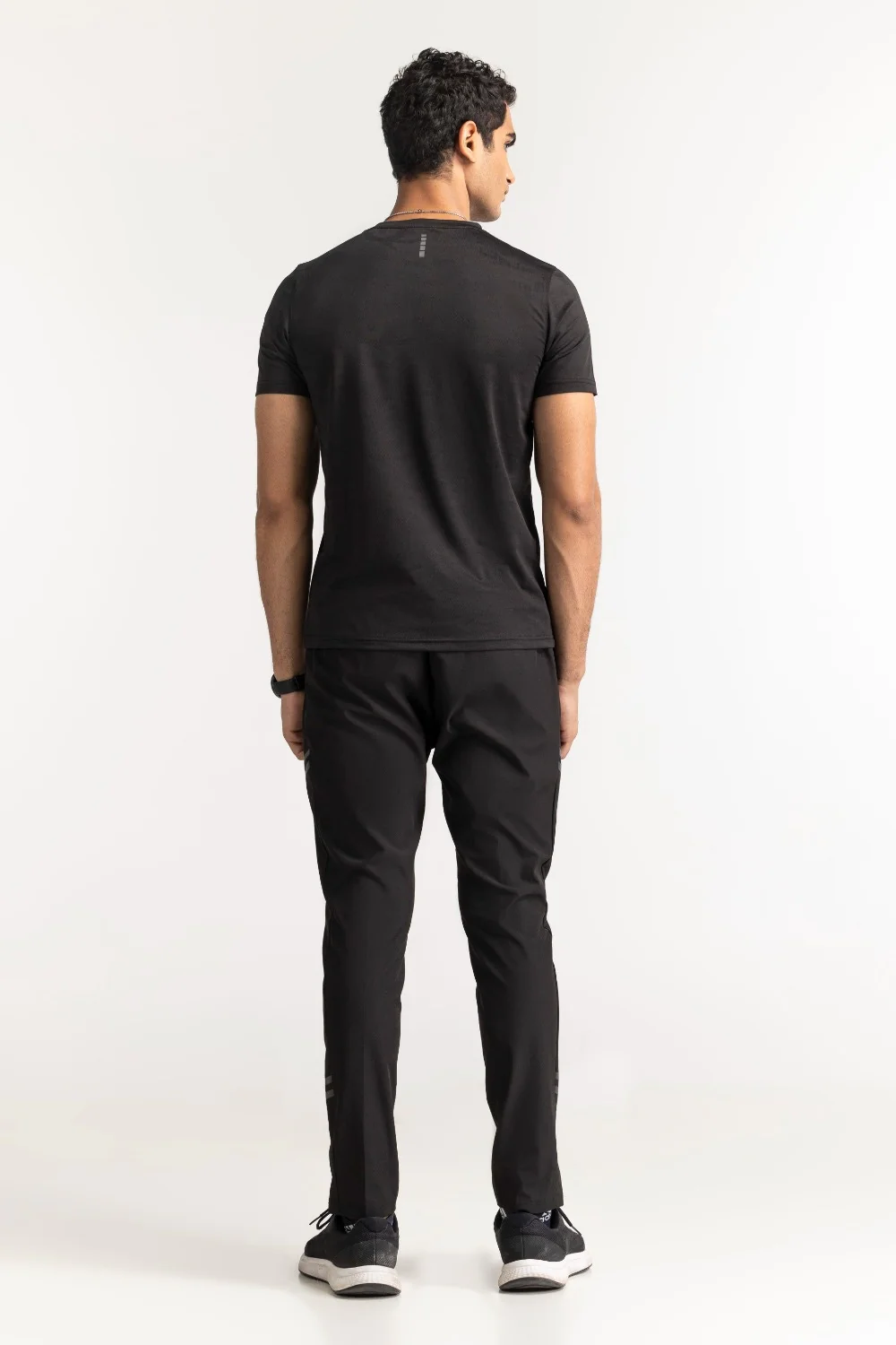 Black Textured Tee - Image 6