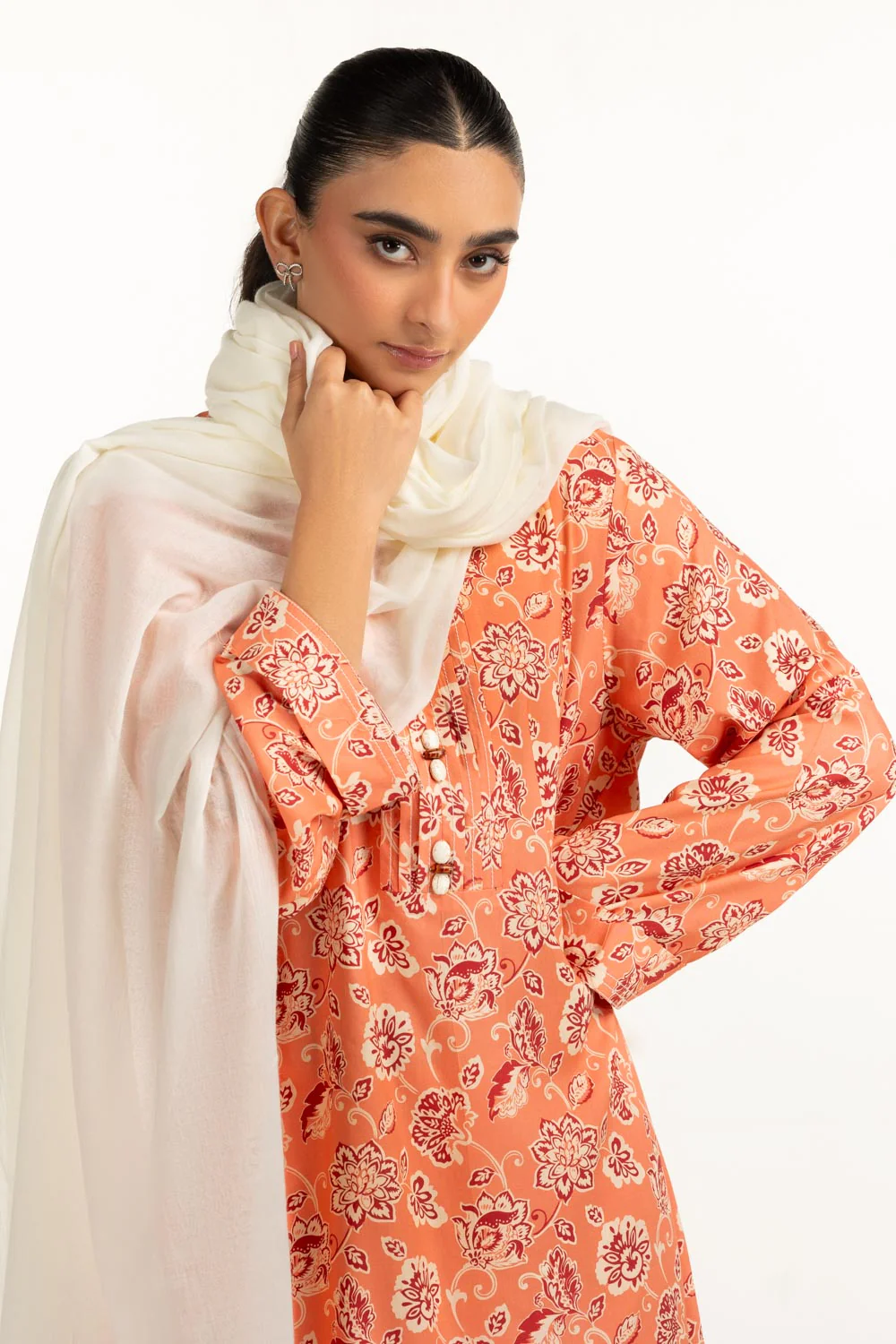 Blended Dyed Shawl - Image 2