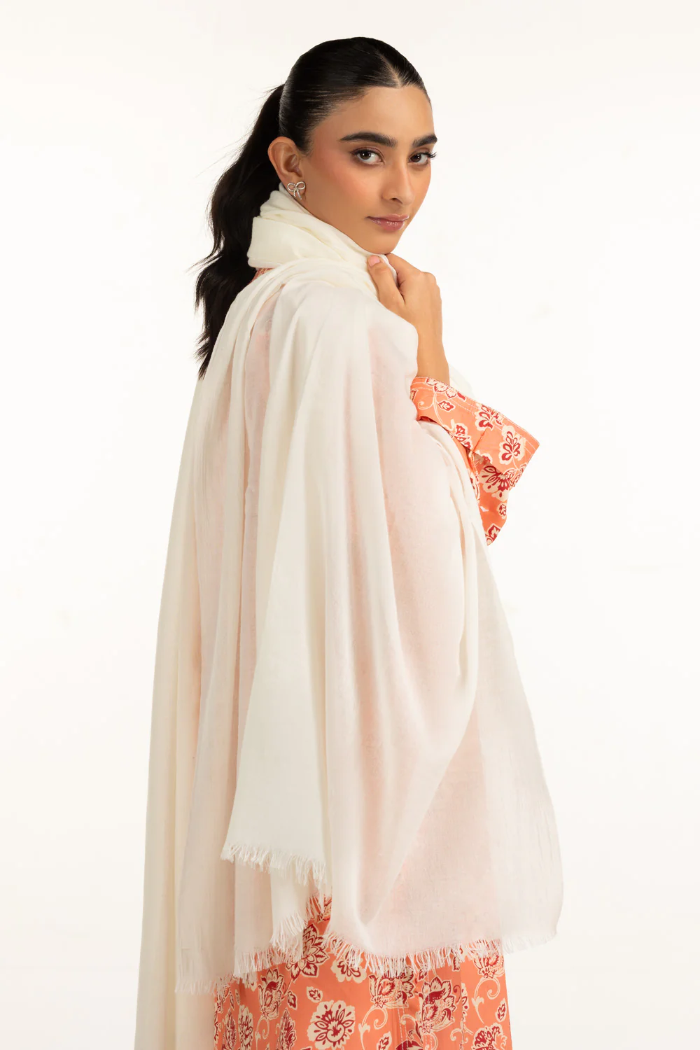Blended Dyed Shawl - Image 4