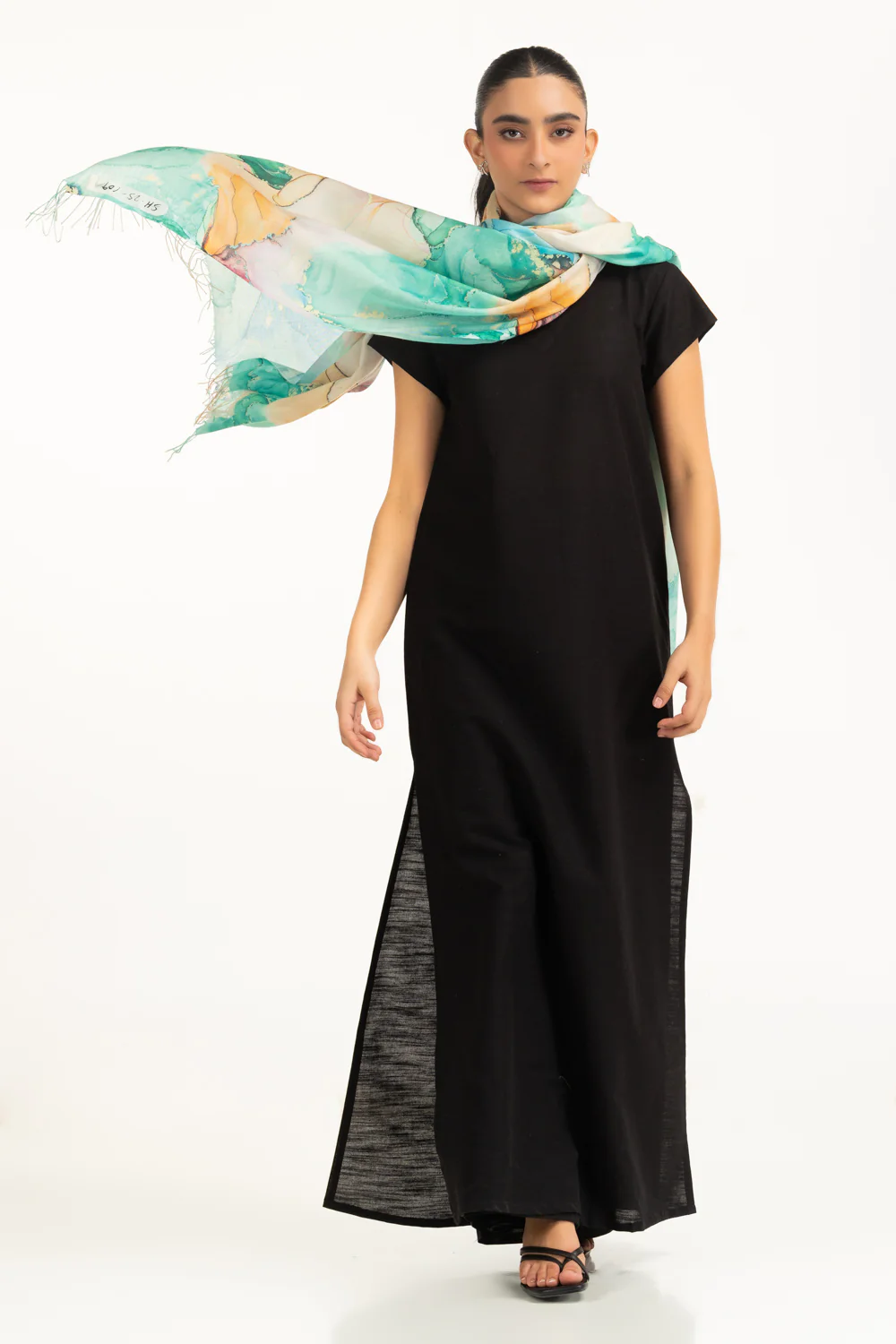 Blended Printed Shawl - Image 4