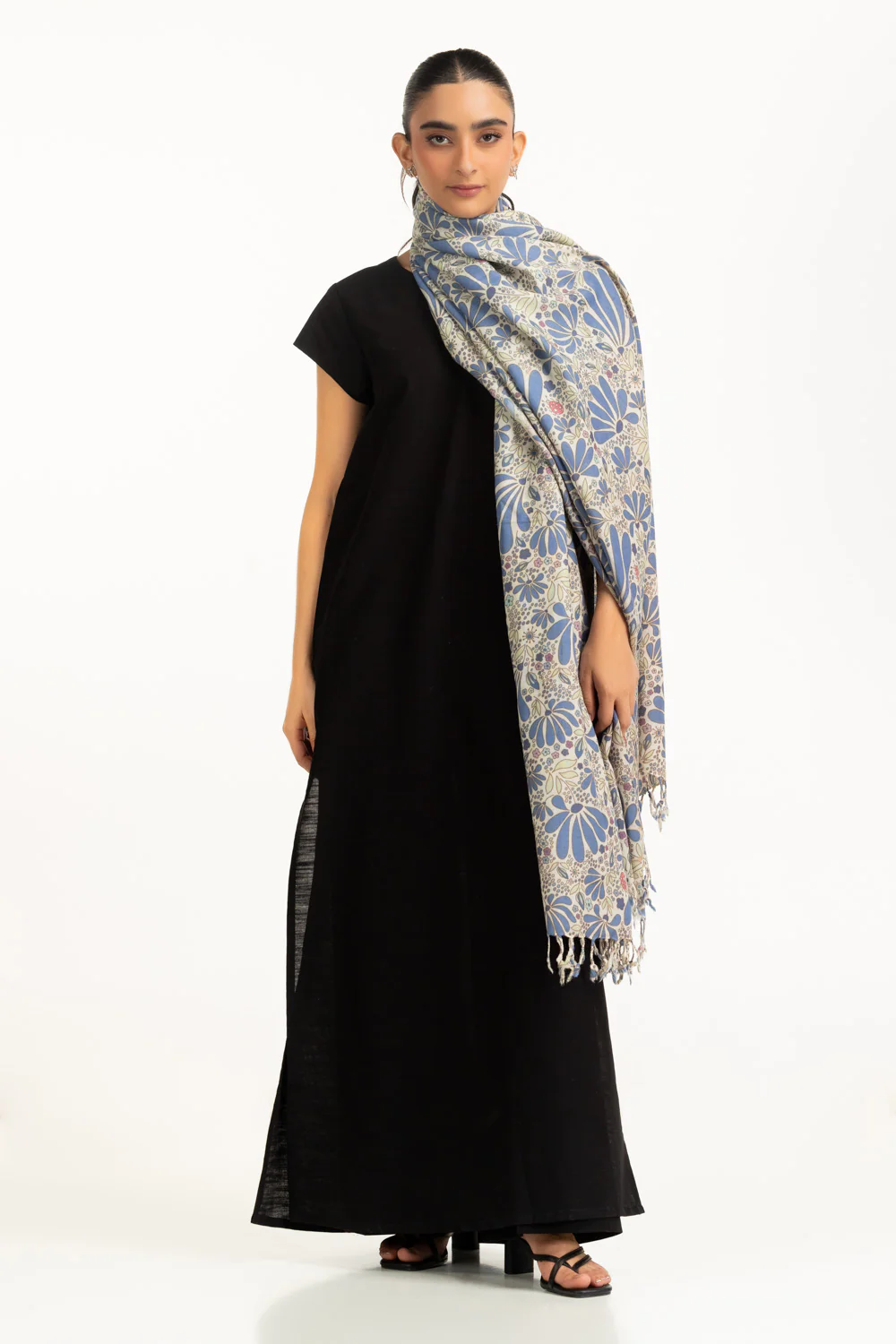 Blended Printeded Shawl