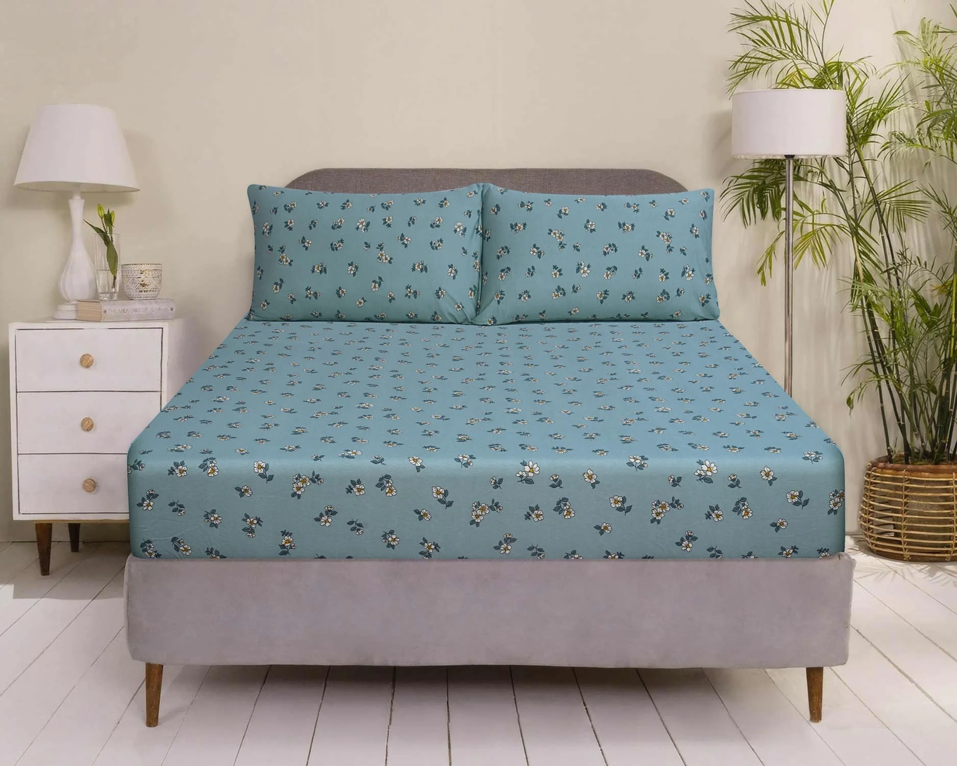 Bloom Jersey Fitted Sheet - Image 4