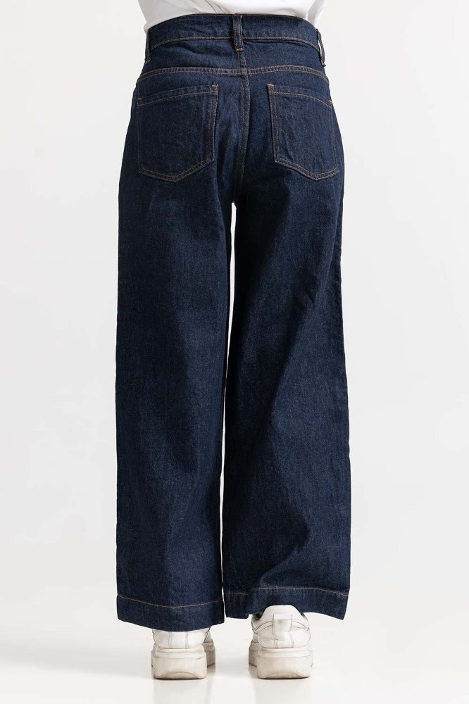 Blue Basic Denim Jeans - Image 5