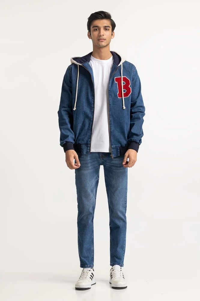 Blue Basic Jacket