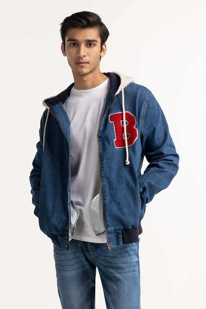 Blue Basic Jacket - Image 2