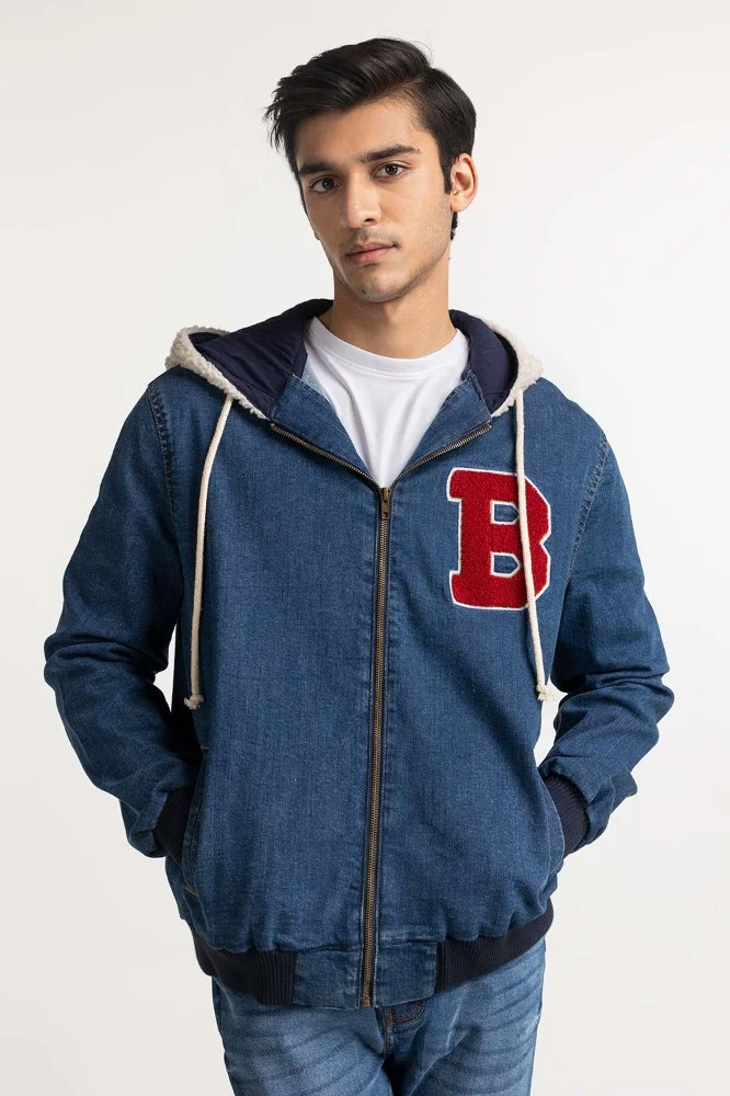 Blue Basic Jacket - Image 3