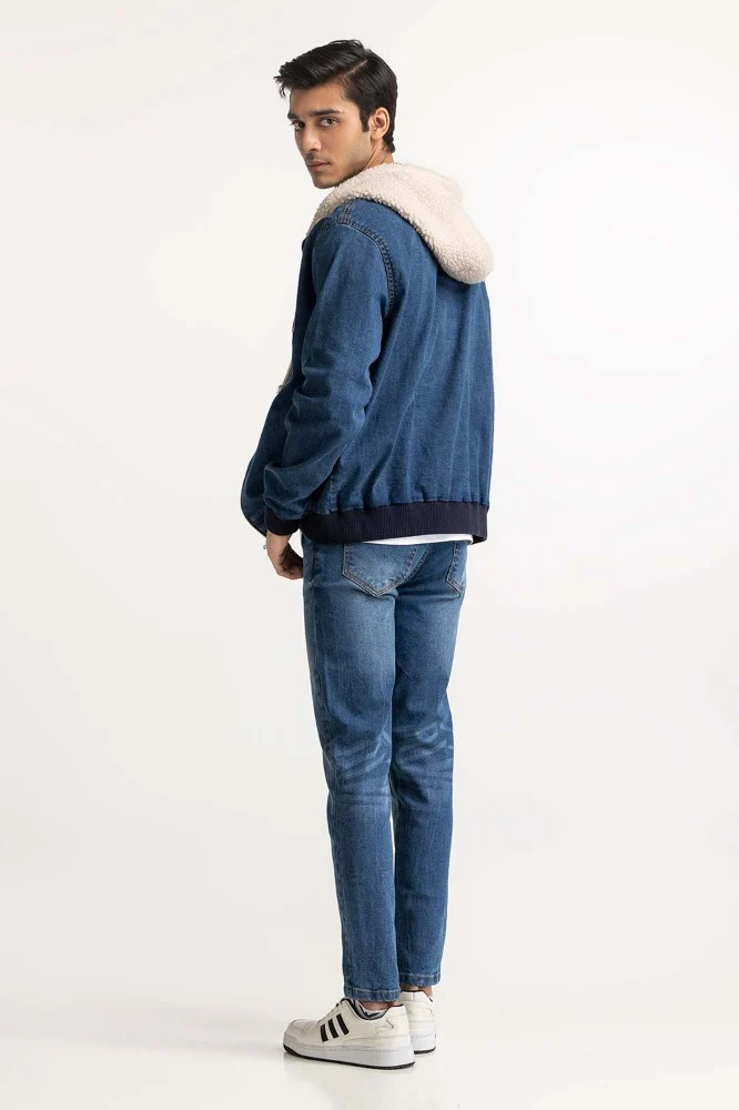 Blue Basic Jacket - Image 6