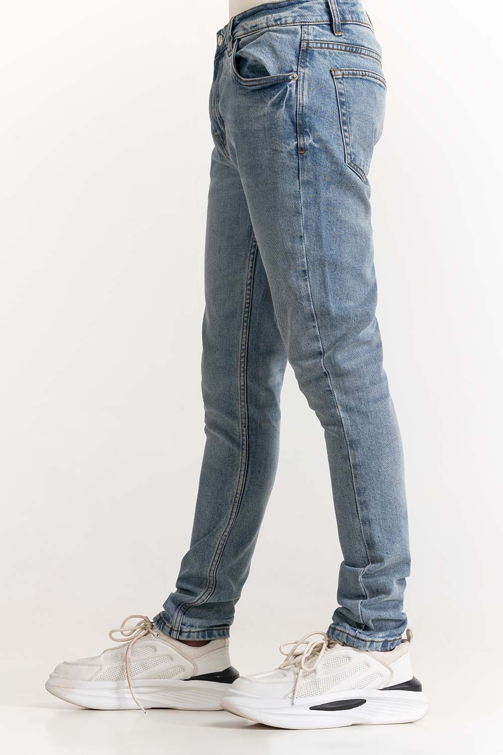 Blue Basic Jeans MNJNSSS24001 - Image 2