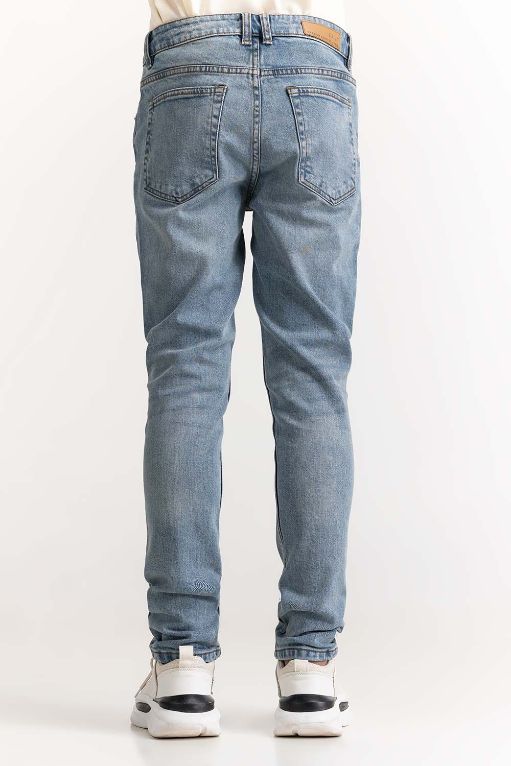 Blue Basic Jeans MNJNSSS24001 - Image 3