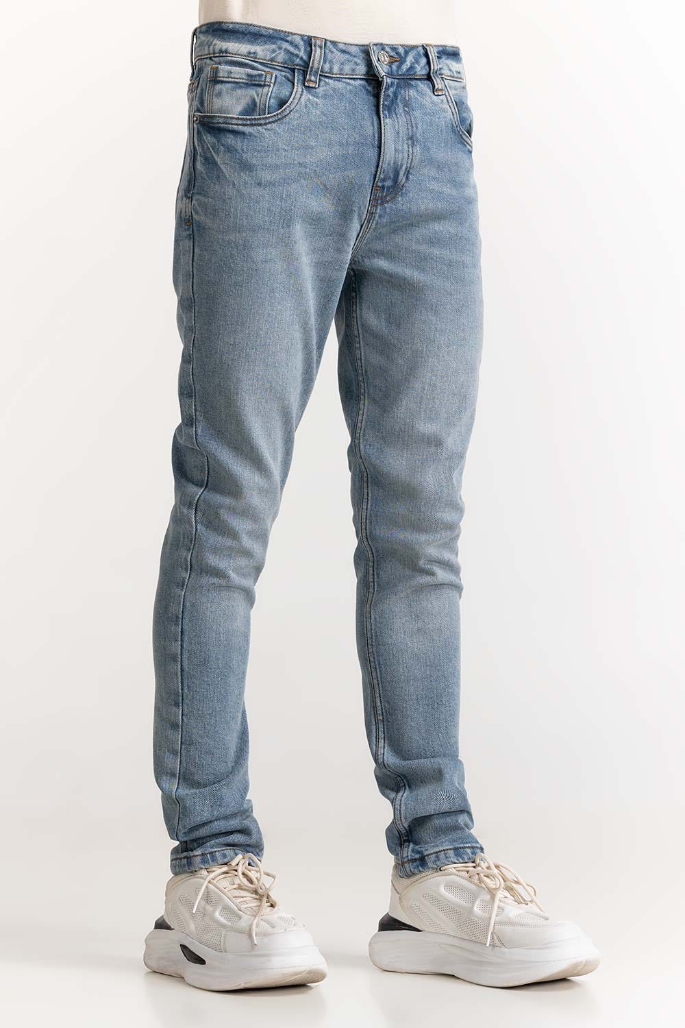 Blue Basic Jeans MNJNSSS24001 - Image 4