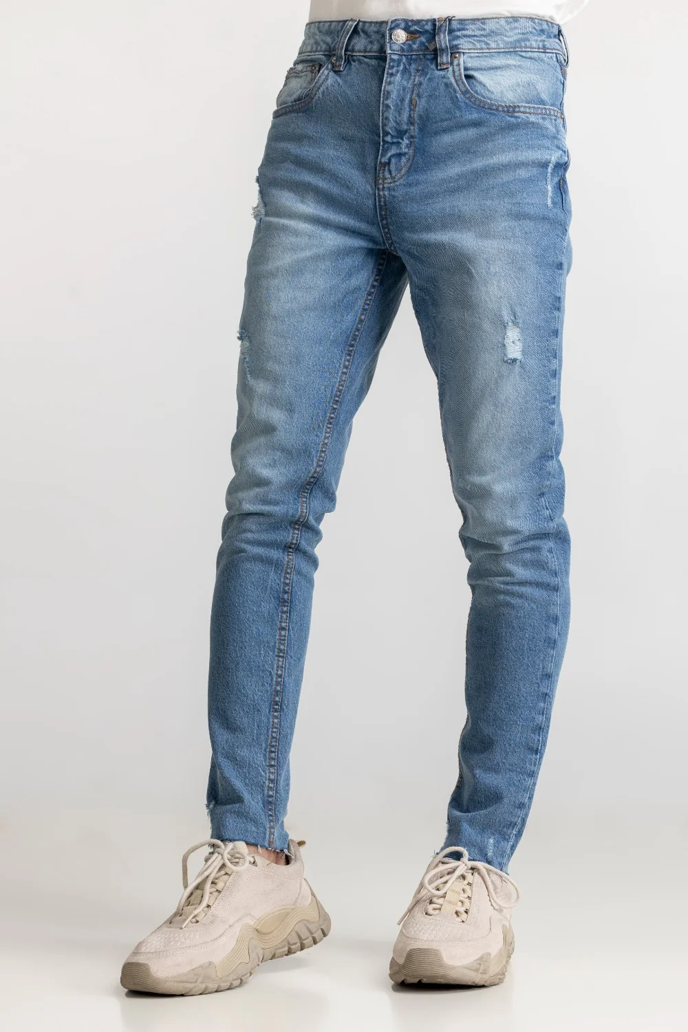 Blue Basic Jeans MNJNSSS24004 - Image 3