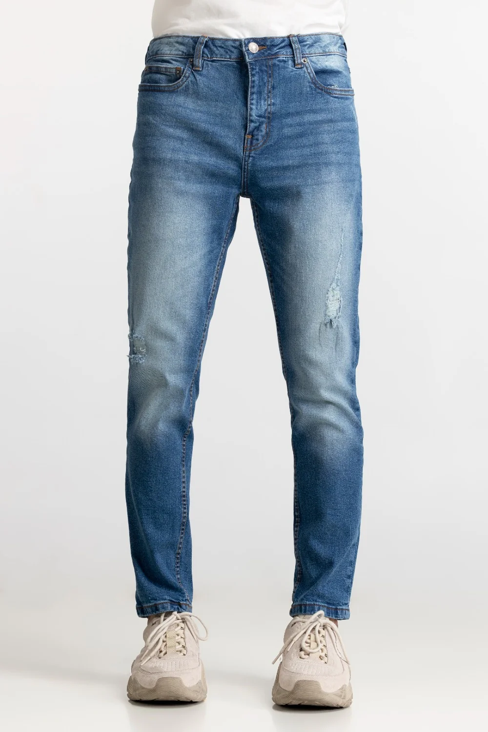 Blue Basic Jeans MNJNSSS24019 - Image 5