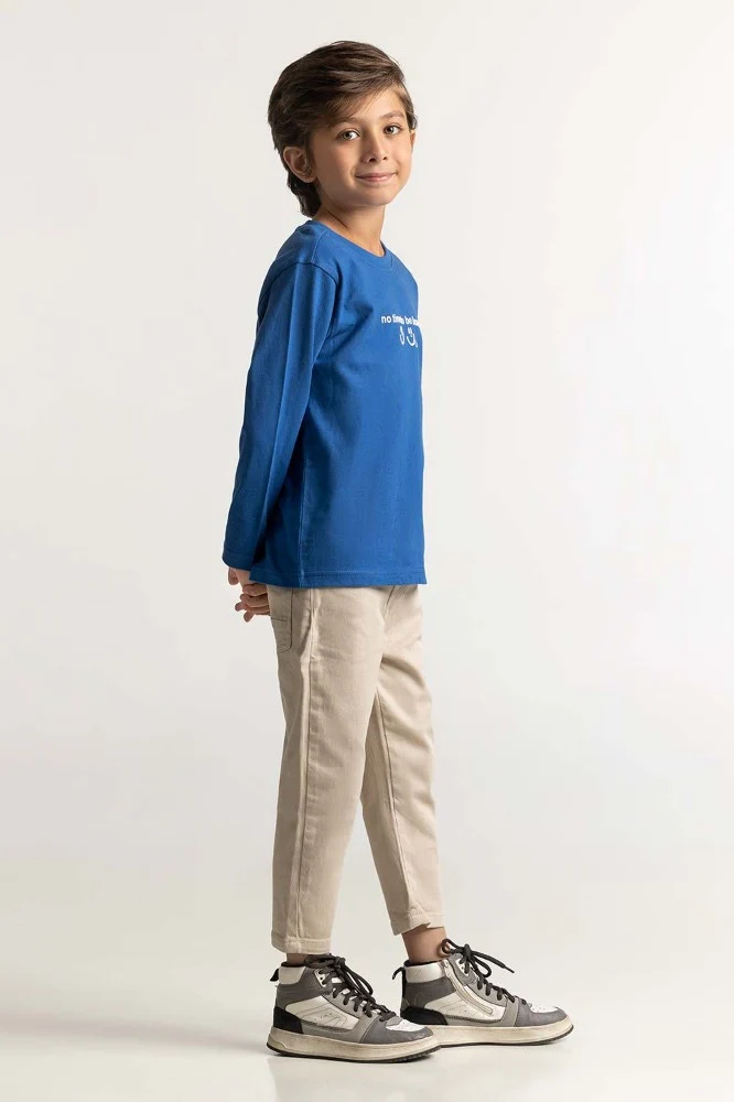 Blue Basic Tee - Image 3