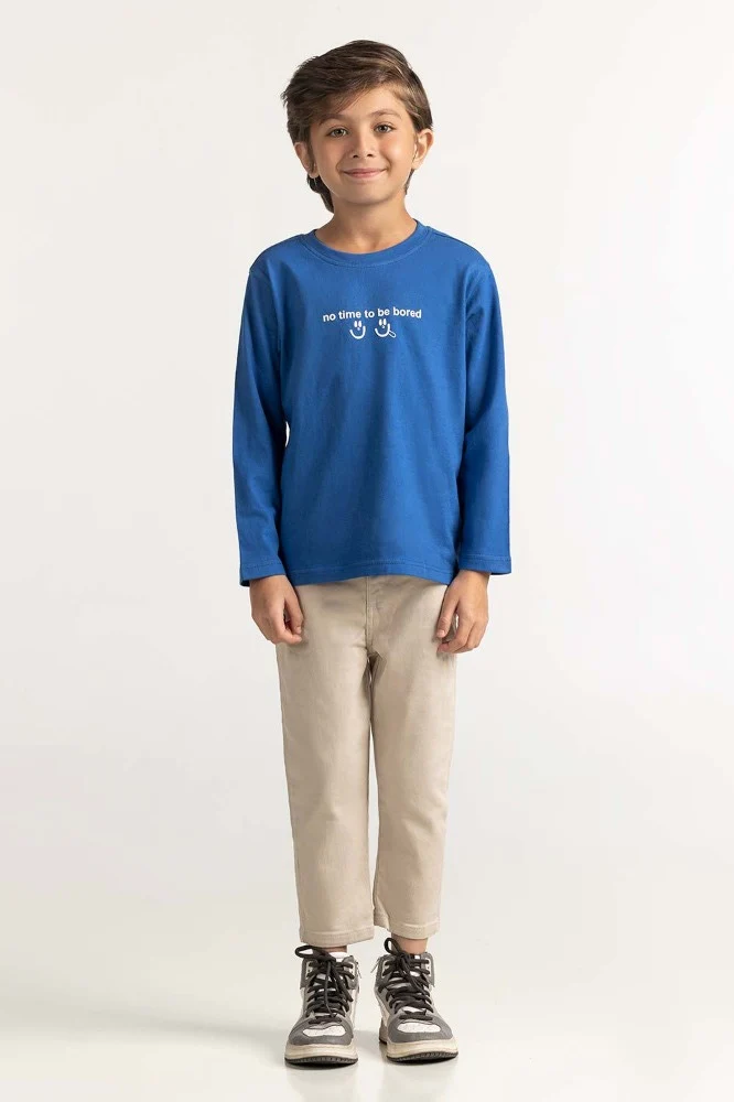 Blue Basic Tee - Image 5