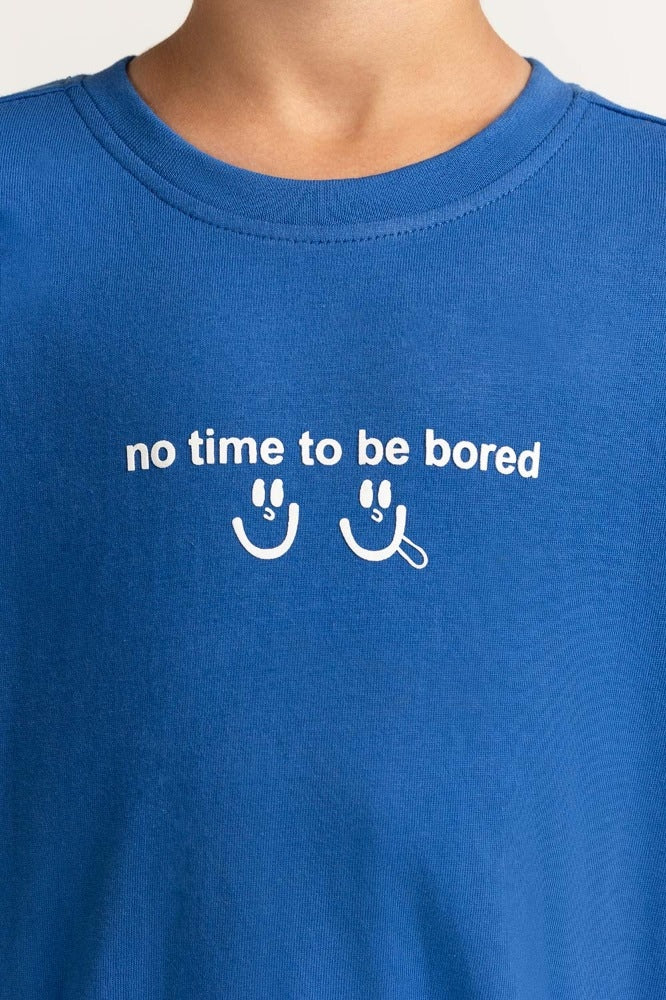 Blue Basic Tee - Image 6