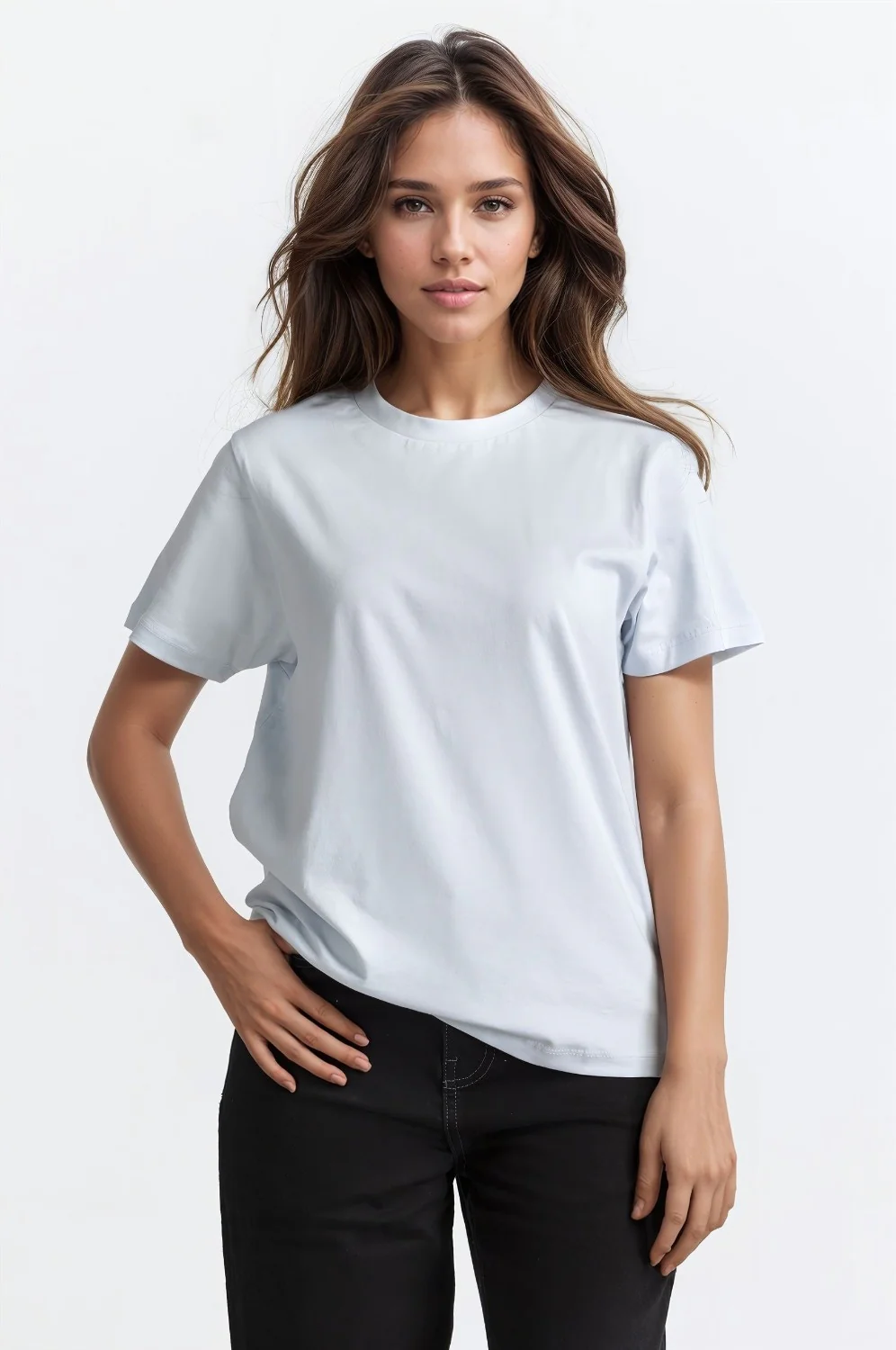 Blue Basic Top - Image 2